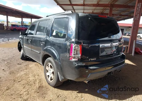 2011 Honda Pilot Touring from USA, damaged, VIN 5FNYF4H98BB084360